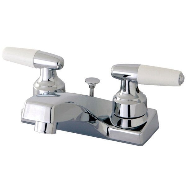 KB201B 4" Centerset Bathroom Faucet, Polished Chrome